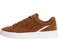 Tommy Hilfiger Hommes Th Court Premium Suede FM0FM05880 Low Top, Marron, 44
