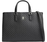 Tommy Hilfiger - Cartable femme TH Daily Satchel Mono AW0AW18418 - Noir - Taille unique