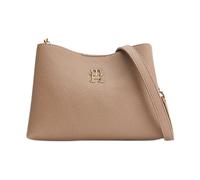 Tommy Hilfiger - TH Emblem Crossover - Femme - Sacs - Beige - Taille: ONE Size
