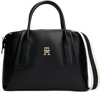 Tommy Hilfiger Th Essential Satchel Aw0aw18532, Cartable Femme, Black (Black), Taille Unique