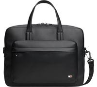 Tommy Hilfiger TH FLAG Computer Bag AM0AM13989 Sac d'ordinateur pour homme, noir, taille unique, Noir (noir), One Size