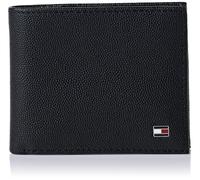 Tommy Hilfiger Th Flag Mini CC Wallet Am0Am13518, Portefeuille à Deux Volets Homme, Black (Black), OS