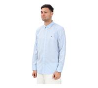 Tommy Hilfiger Core Hairline Poplin RF Shirt Mw0mw41399 Chemise L/S Homme (Lot de 1)