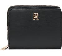 Tommy Hilfiger Th Icon Med Za Portefeuille à rabat pour femme Noir Taille unique
