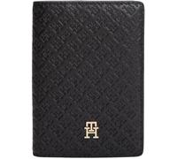 Tommy Hilfiger Th Icon Passport Holder Mono Aw0aw18501, Autres Petits Accessoires Femme, Black (Black), Taille Unique