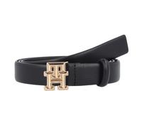 Tommy Hilfiger TH Logo Bombe 2.5 Ceinture Cuir 90 cm noir