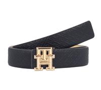 Tommy Hilfiger TH Logo Bombe REV 3.0 Ceinture réversible Cuir 0 cm bleu