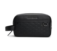 Tommy Hilfiger TH Modern Monogram Trousse de toilette 22 cm noir
