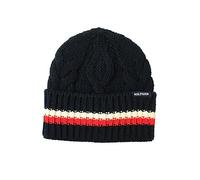 Tommy Hilfiger TH Monotype Chunky Knit Beanie Space Blue