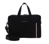 TOMMY HILFIGER TH Pique PU Slim Computer Bag Black [223210] - sac d'ordinateur portable sacoche ordinateur