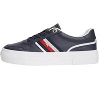 Tommy Hilfiger Th Platform Vulc Leather Fw0fw09603 BasFemme