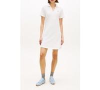 Tommy Hilfiger Th Script Open-neck Polo Ecru Taille: XS | Robes Chemises Outlet | Femme | Marron
