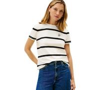 Tommy Hilfiger Ww0ww47809 Short Sleeve T-shirt Blanc S Femme