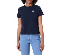 Tommy Hilfiger Th Script Reg C-NK SS Tee Ww0Ww47809 T-Shirt S/S, Blue (Dark Night Navy), M Femme