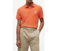 Tommy Hilfiger Th Script Regular Polo Brilliant Orange Taille: S | T-Shirts Outlet | Homme | Orange