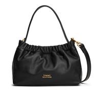 Tommy Hilfiger TH Soft Leather Sac à main Cuir 22 cm noir