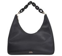Tommy Hilfiger TH Soft Sac à bandoulière Cuir véritable 38 cm noir