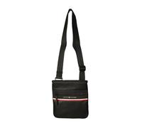 Tommy Hilfiger TH Stripe Mini Crossover AM0AM10298, Sacs Homme, Noir (Black), OS