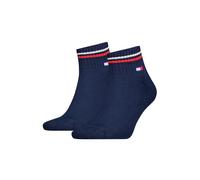 Tommy Hilfiger TH UNI TJ QUARTER 2P ICONIC, bleu marine, 39-42