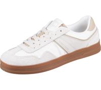 Tommy Hilfiger The Greenwich Mix Media Femmes lacets sportifs beige, taille 37