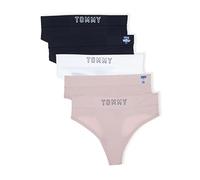 Tommy Hilfiger Thong, 5-Pack Strings, SIB/BB/BW/BK/Noir, Medium Femme