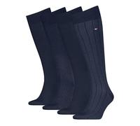 Tommy Hilfiger Tin Giftbox Kneehigh, Bleu Marine, 39-42 (Lot de 4) Hommes