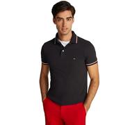 Tommy Hilfiger Tipped Slim Fit Polo Mw0Mw37346 S/S, Black (Black), M Homme
