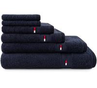 Tommy Hilfiger Tissu éponge uni (bleu marine, 50 x 100 cm)