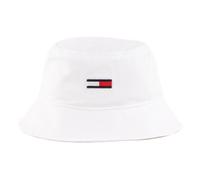 Tommy Jeans Homme Tjm Flag Bucket Hat Am0am07525 Chapeaux, Blanc (White), Taille Unique EU