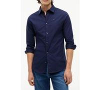 Tommy Jeans Chemise homme TJM Original Stretch DM0DM04405 manches longues Bleu (Black Iris) M