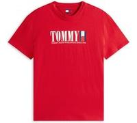 Tommy Hilfiger Tjm Reg Tommy Dna Flag Standard Fit T-shirt Sapphire Red Taille: XL | T-shirts avec imprimés Outlet | Homme | Bleu