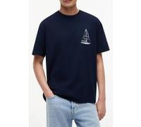 Tommy Hilfiger Tjm Relaxed Sailboat Ss Dark Night Navy Taille: L | T-Shirts Outlet | Homme | Le Noir