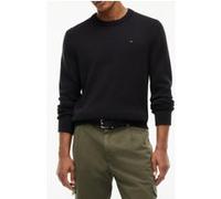 Tommy Hilfiger Tjm Slim Essential Sweater Black Taille: XL | Pulls Outlet | Homme | Le Noir