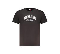Tommy Hilfiger TJM Slim Varsity Pop Tee EXT, Noir, M Homme