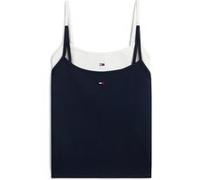 Tommy Hilfiger Tjw 2-pack Essential Tops Ecru/dark Night Navy Taille: M | Culottes Outlet | Femme | Le Noir