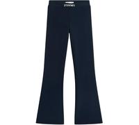 Tommy Hilfiger Tommy Foil Flare Legging Kg0kg08980 Longueur Totale, Blue (Dark Night Navy), 14 Ans Fille