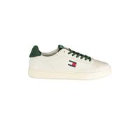 Tommy Hilfiger - Tommy Hilfiger Bianco Poliuretano Uomo Baskets - Homme - Chaussures - Blanc - Taille: 44 EU