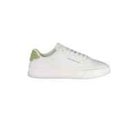 Tommy Hilfiger - Tommy Hilfiger Bianco Poliuretano Uomo Baskets - Homme - Chaussures - Blanc - Taille: 45 EU