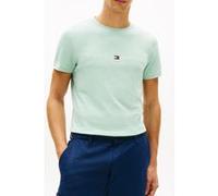 Tommy Hilfiger Tommy Logo Tee Crushed Mint Taille: L | T-Shirts Outlet | Homme | Cyan