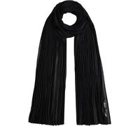 Tommy Hilfiger Tommy Script Chiffon Scarf Aw0Aw18049 Écharpe légère, Black (Black), Taille Unique Femme