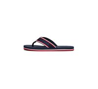 Tommy Hilfiger Tongs Homme Comfort Beach Sandal avec Logo, Bleu (Desert Sky), 41