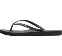 Tommy Hilfiger Tongs Femme Beach Sandal Tongs, Noir (Black), 40