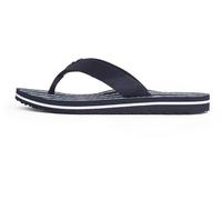 Tommy Hilfiger Femme Th Chain Print Beach Sandal Fw0Fw08514 Tongs, Blue (Space Blue), 37 EU
