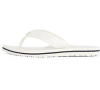 Tommy Hilfiger Tongs Femme Chain Print Élégantes, Ivoire (Ivory), 38