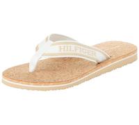 Tommy Hilfiger Tongs Femme Hilfiger Cork Beach Sandal Tongs, Beige (Harvest Wheat), 40