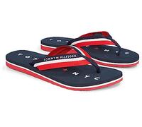 Tommy Hilfiger Tongs femme Tommy Loves NY Beach Sandal Bleu (Midnight) Taille 42
