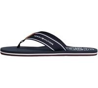 Tommy Hilfiger Tongs Homme Beach Sandal Bride Large, Bleu (Desert Sky), 45