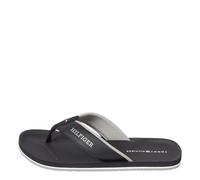 Tommy Hilfiger Tongs Homme Comfort Beach Sandal Tongs, Noir (Black), 40