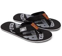Tommy Hilfiger Tongs Homme Essential TH Beach Sandal Claquettes, Noir (Black), 41 EU