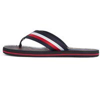 Tommy Hilfiger Tongs Homme Massage Beach Sandal avec Logo, Bleu (Desert Sky), 44